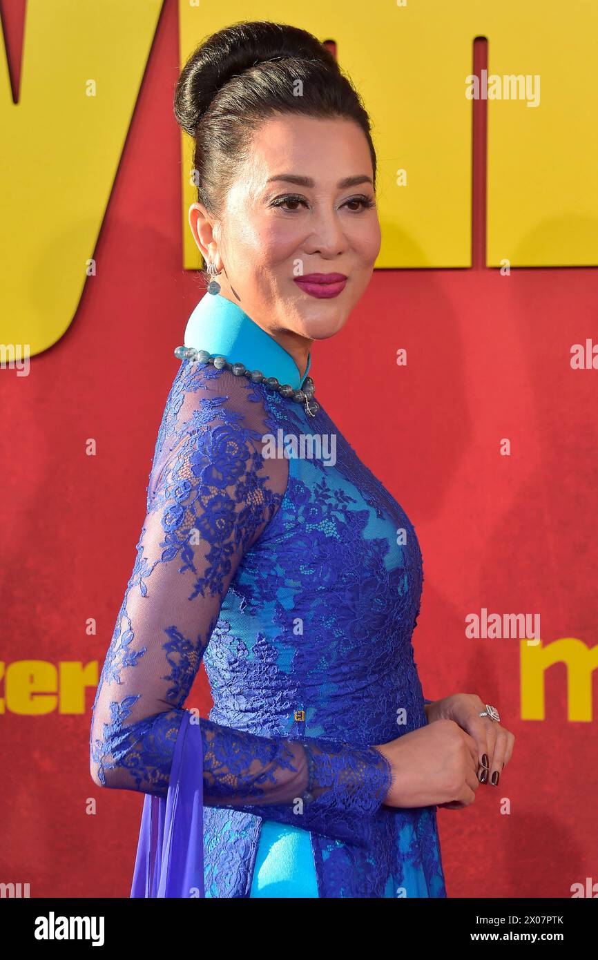 Nguyen Cao Ky Duyen BEI der Premiere der HBO-Miniserie 'The sympathizer' im Paramount Theater. Los Angeles, 09.04.2024 Banque D'Images