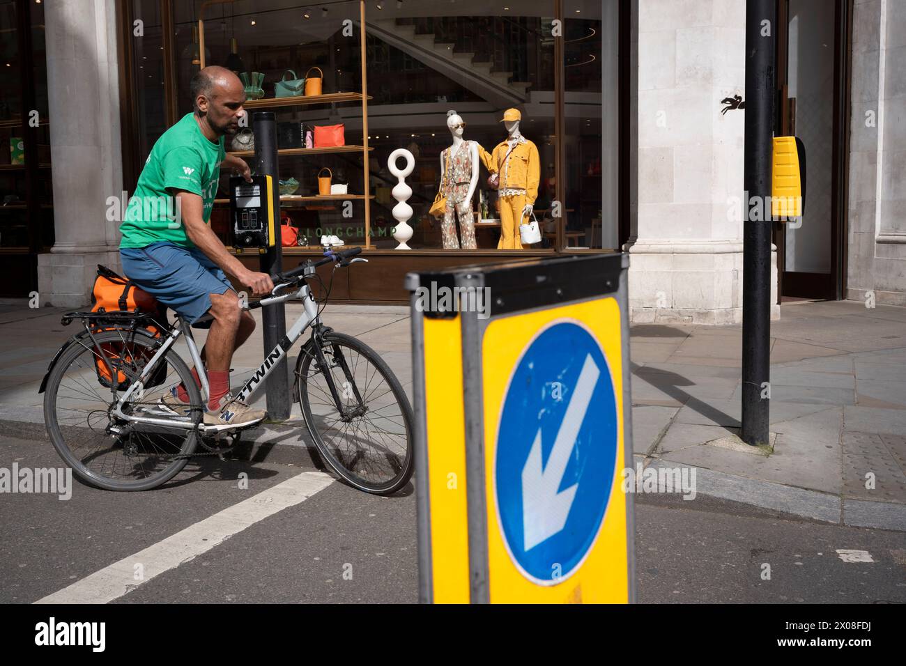 Le 10 avril 2024, à Londres, Angleterre. Banque D'Images