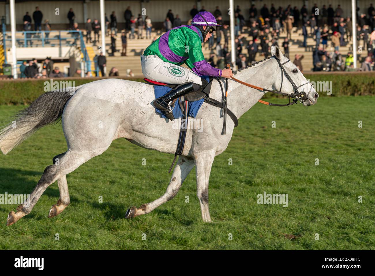 Troisième course à Wincanton, le 26 janvier 2022 Banque D'Images