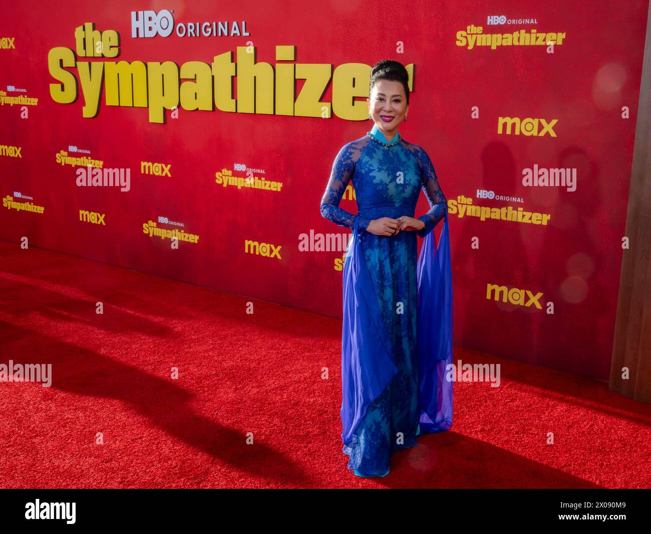 9 avril 2024, Los Angeles, Californie, États-Unis : Nguyen Cao Ky Duyen assiste à la première à Los Angeles de la série limitée originale de HBO ''The sympathizer'' (crédit image : © Billy Bennight/ZUMA Press Wire) USAGE ÉDITORIAL SEULEMENT! Non destiné à UN USAGE commercial ! Banque D'Images