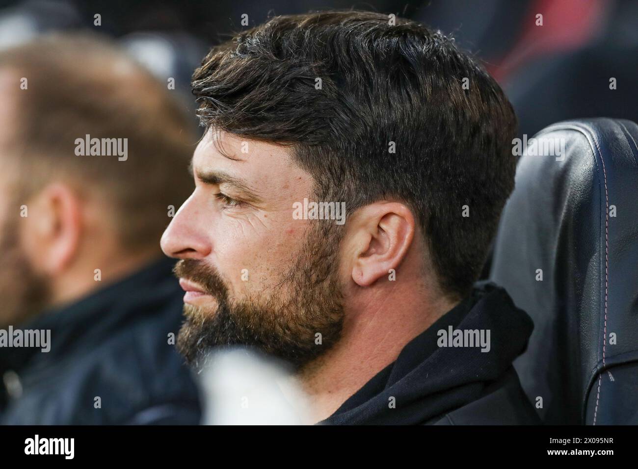 Southampton, Royaume-Uni. 09th Apr, 2024. Portrait du manager de Southampton Russell Martin lors du match du Southampton FC vs Coventry City FC SKY BET EFL Championship au St.Mary's Stadium, Southampton, Angleterre, Royaume-Uni le 9 avril 2024 Credit : Every second Media/Alamy Live News Banque D'Images