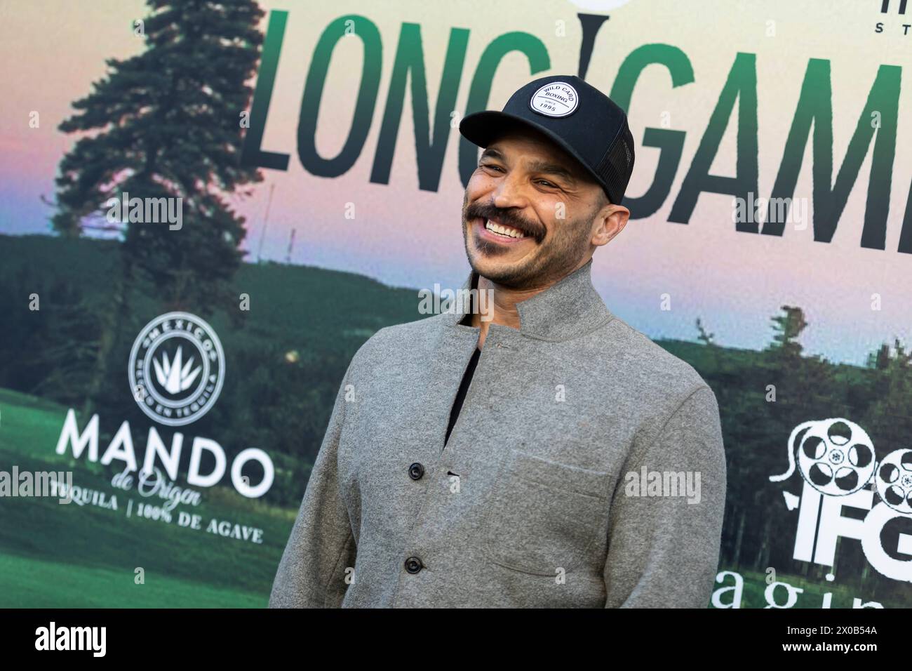 Hollywood, États-Unis. 10 avril 2024. Jimmy Gonzalez assiste aux arrivées de « The long Game » au Ricardo Montalban Theatre à Hollywood, CA, le 10 avril 2024. (Photo de Corine Solberg/SipaUSA) crédit : Sipa USA/Alamy Live News Banque D'Images