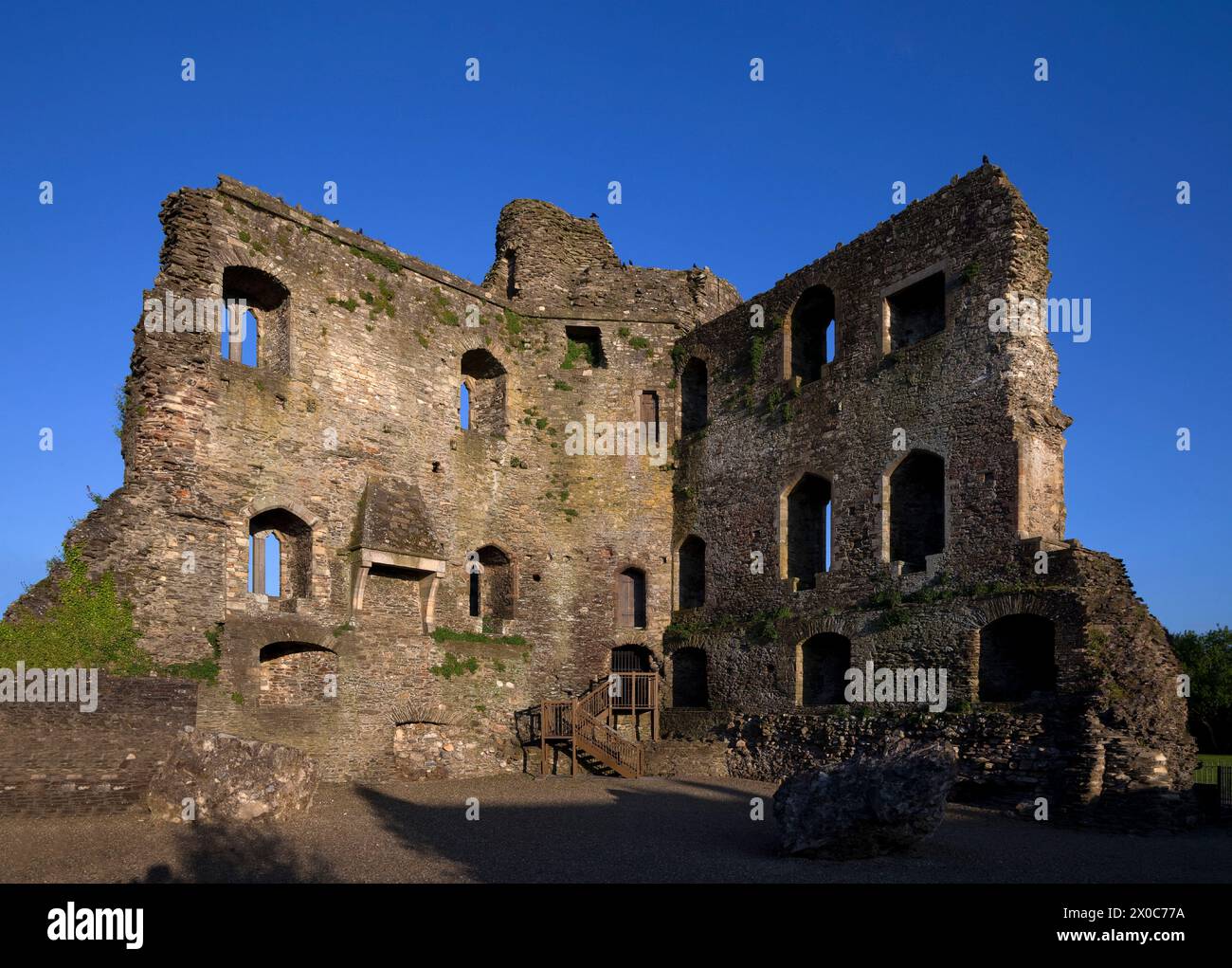 Château Ferns du XIIIe siècle dans le comté de Wexford, Irekland Banque D'Images