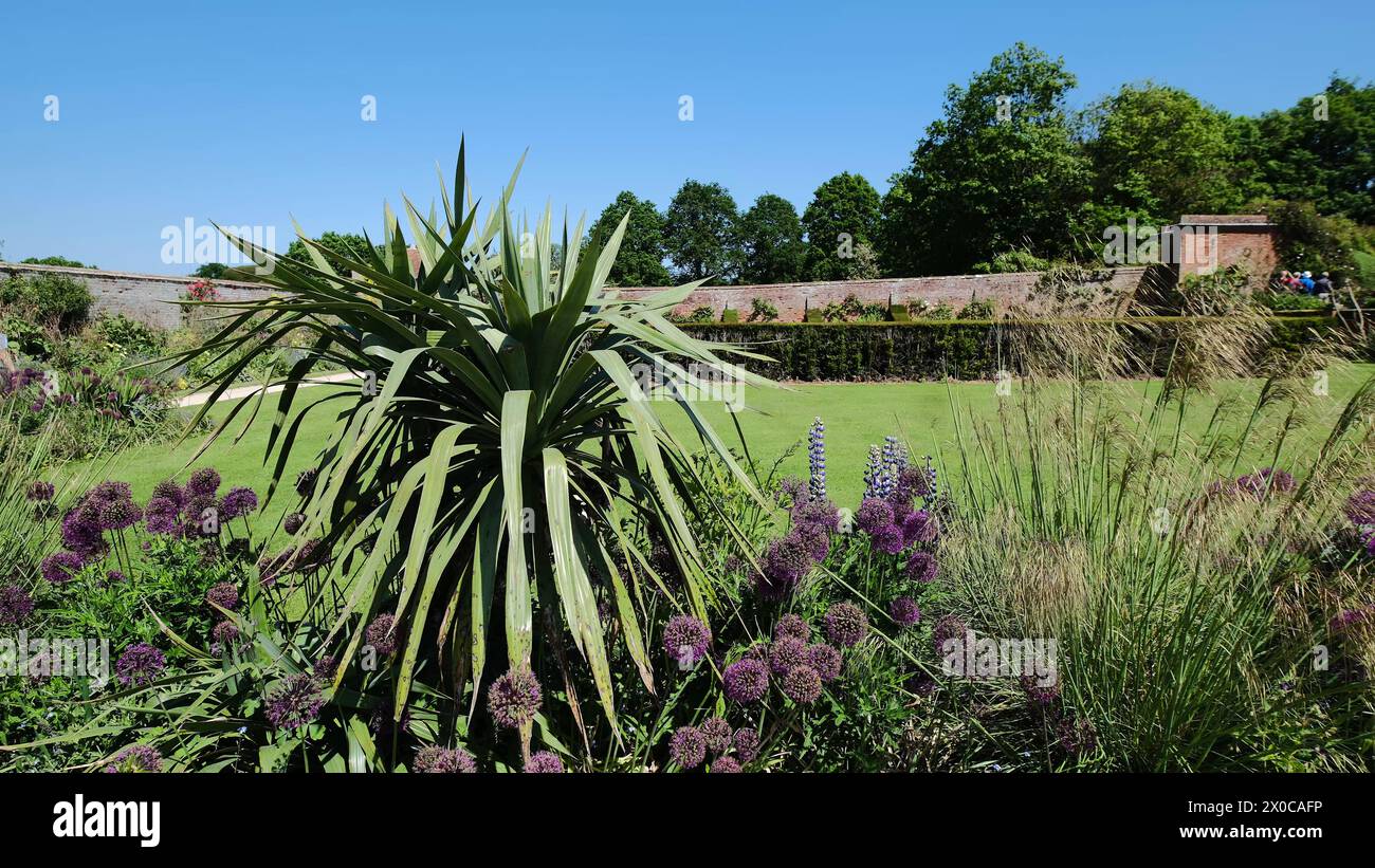 jardins packwood maison ferme seigneuriale maison nationale trust warwickshire angleterre royaume-uni Banque D'Images