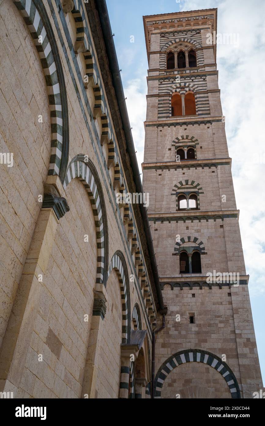 Bâtiments de Prato, ville historique de Toscane, Italie : cathédrale Banque D'Images