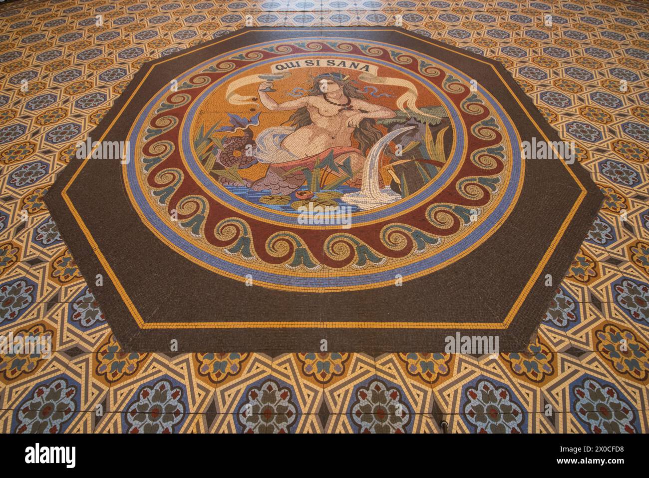 Mosaik Bildnis Banque D'Images