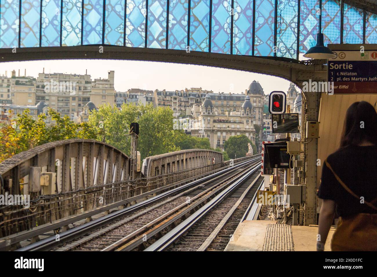 De la gare Banque D'Images
