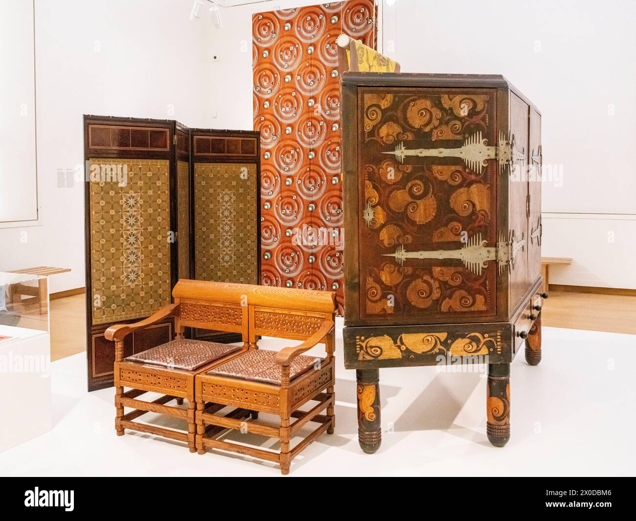 Armoires et meubles des XIXe et XXe siècles, Amsterdam, pays-Bas Banque D'Images