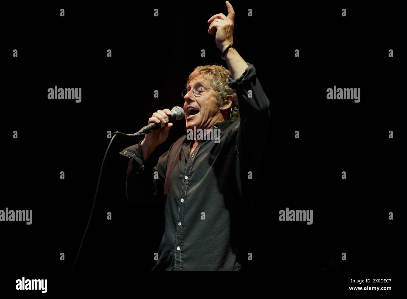 Roger Daltry au Guilfest 2011 Banque D'Images