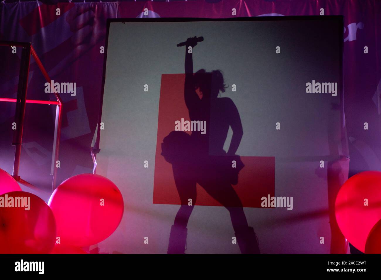 Caity baser, O2 Guildhall Southampton, avril 2024 Banque D'Images