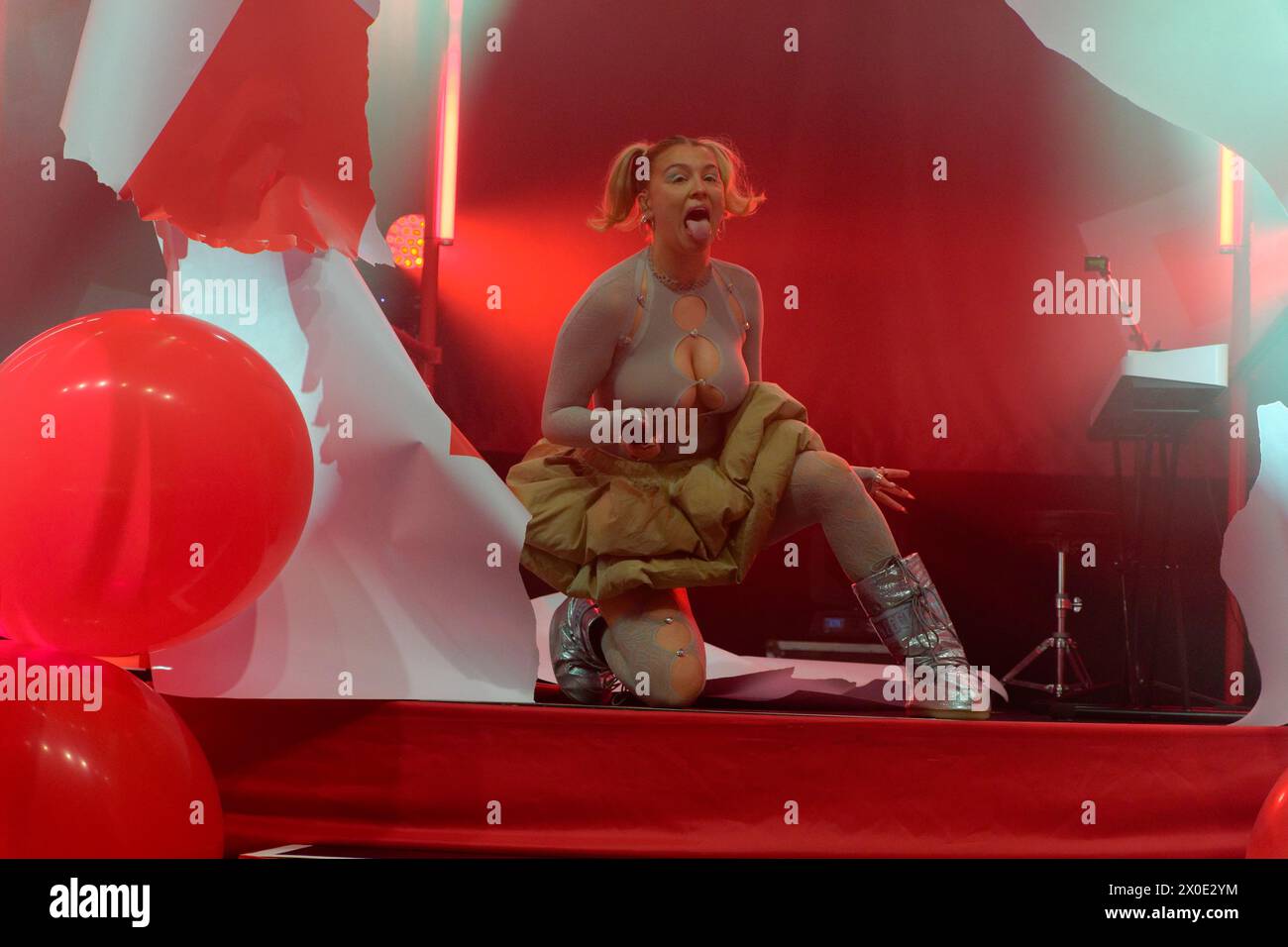 Caity baser, O2 Guildhall Southampton, avril 2024 Banque D'Images