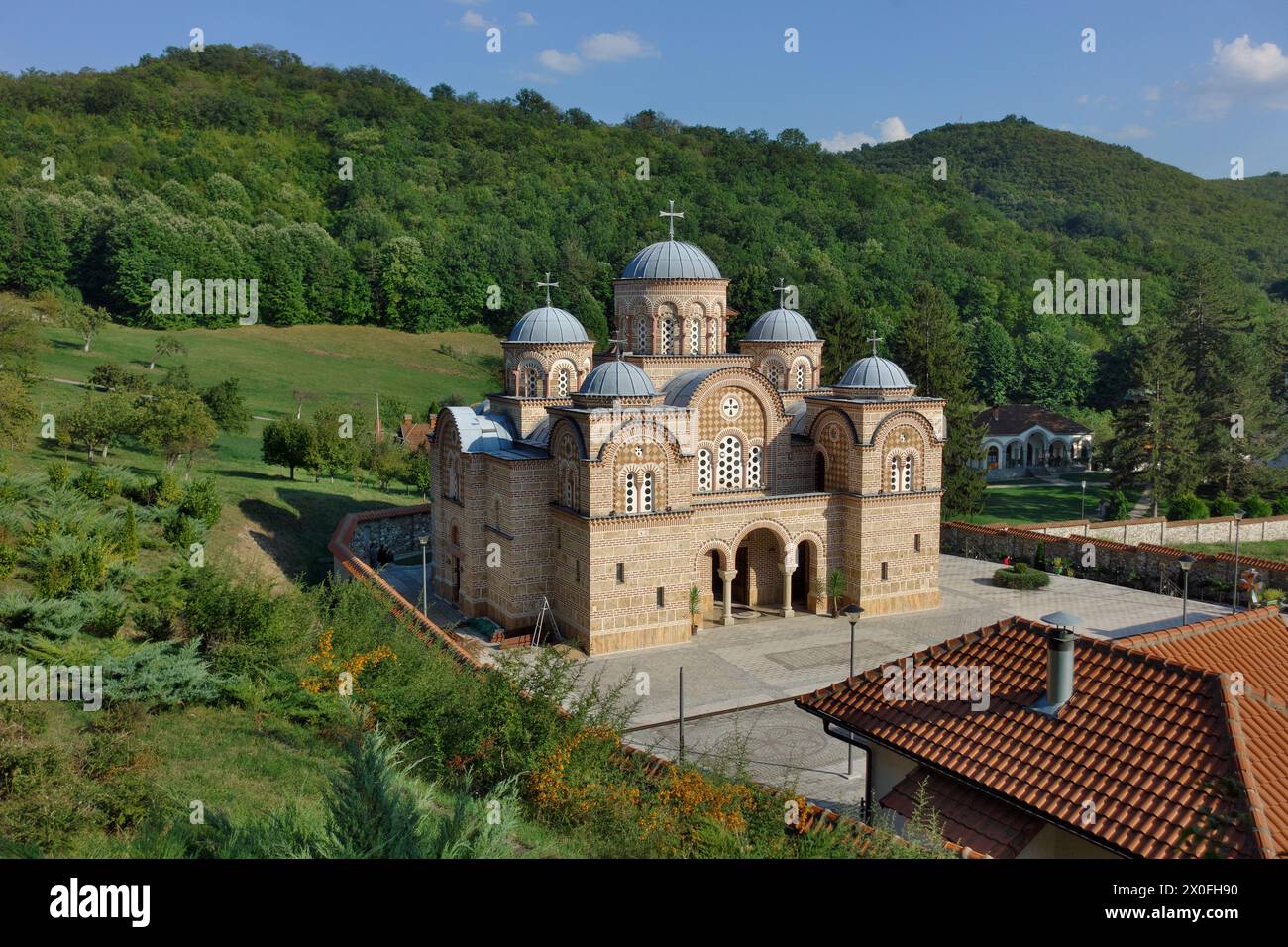 Église de. Archange Michel et Gabriel au monastère de Celije, Valjevo, Serbie Banque D'Images