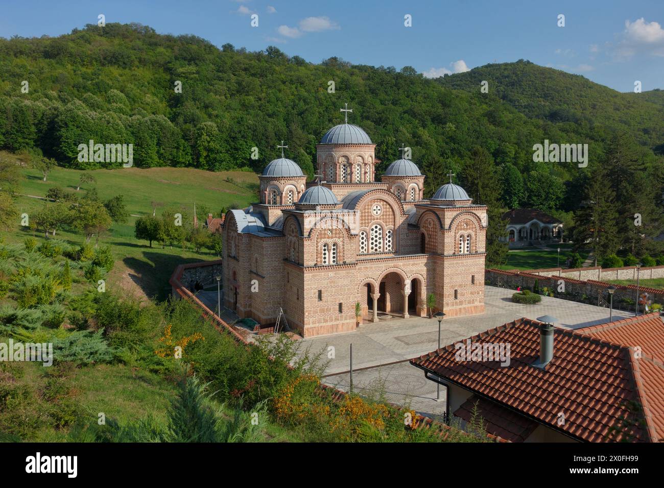 Église de. Archange Michel et Gabriel au monastère de Celije, Valjevo, Serbie Banque D'Images