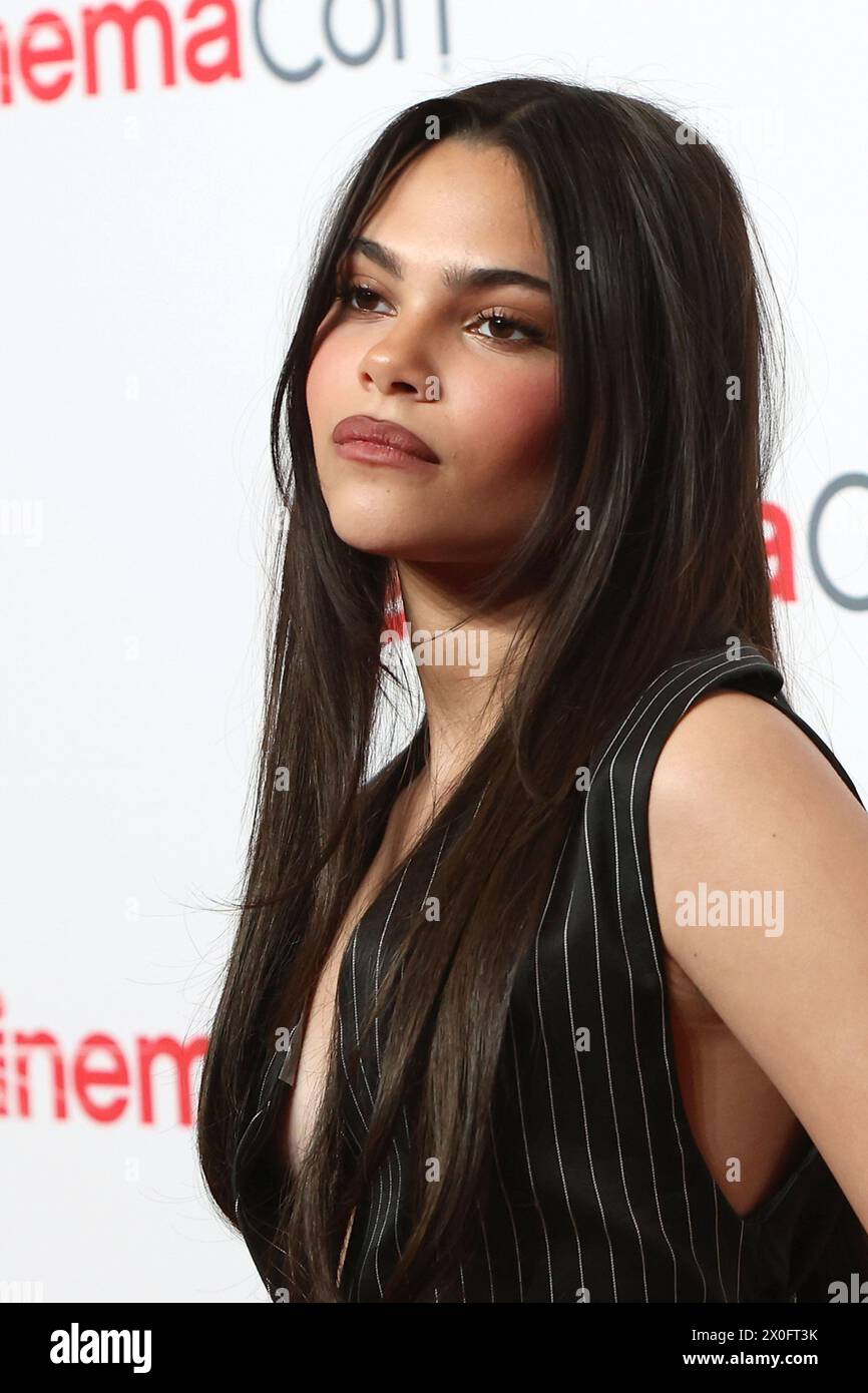 11 avril 2024, Las Vegas, CA, USA : LOS ANGELES - 11 avril : Ariana Greenblatt aux CinemaCon Awards 2024 au Caesar's Palace le 11 avril 2024 à Las Vegas, CA (crédit image : © Kay Blake/ZUMA Press Wire) USAGE ÉDITORIAL SEULEMENT! Non destiné à UN USAGE commercial ! Banque D'Images
