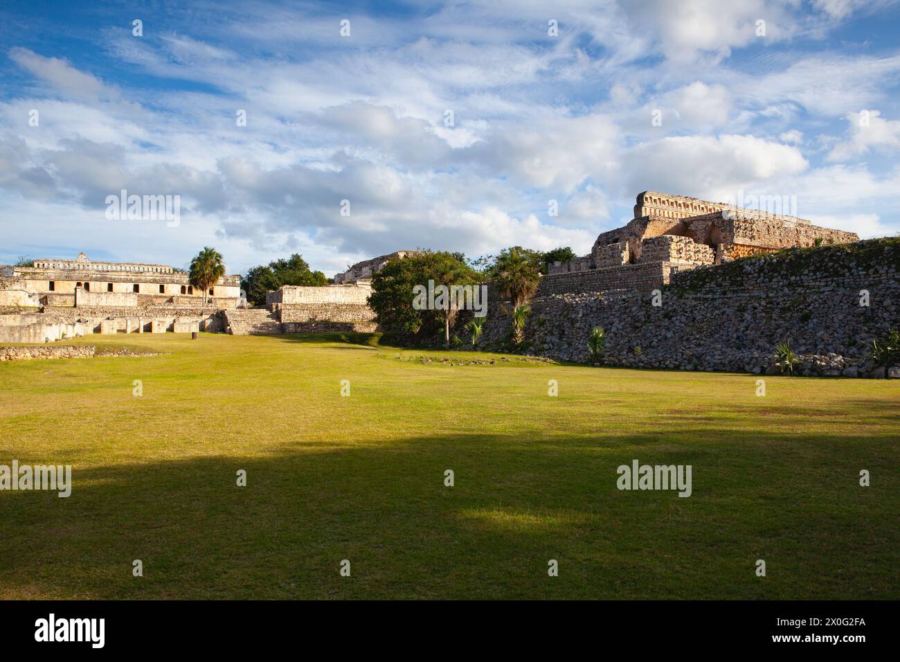 Kabah est un site archéologique maya dans la région de Puuc à Wester Banque D'Images