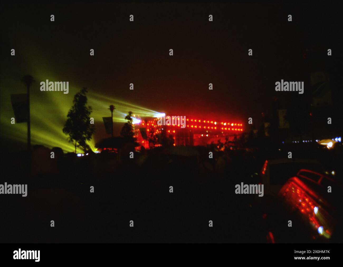 Spectacle de lumière [traduction automatique] Banque D'Images