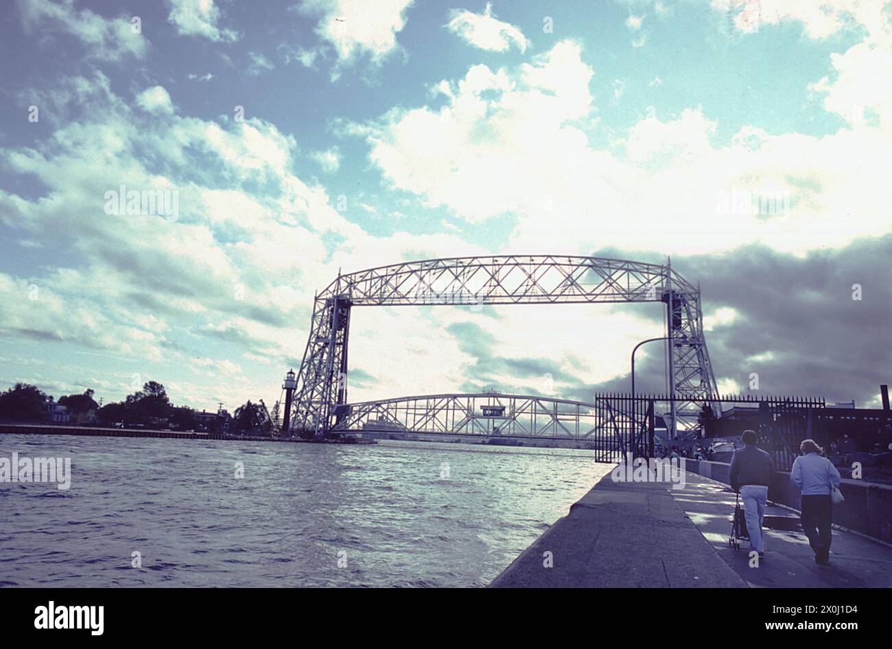 Duluth, ville de Lake Superior, Lake Superior, Minnesota [traduction automatique] Banque D'Images