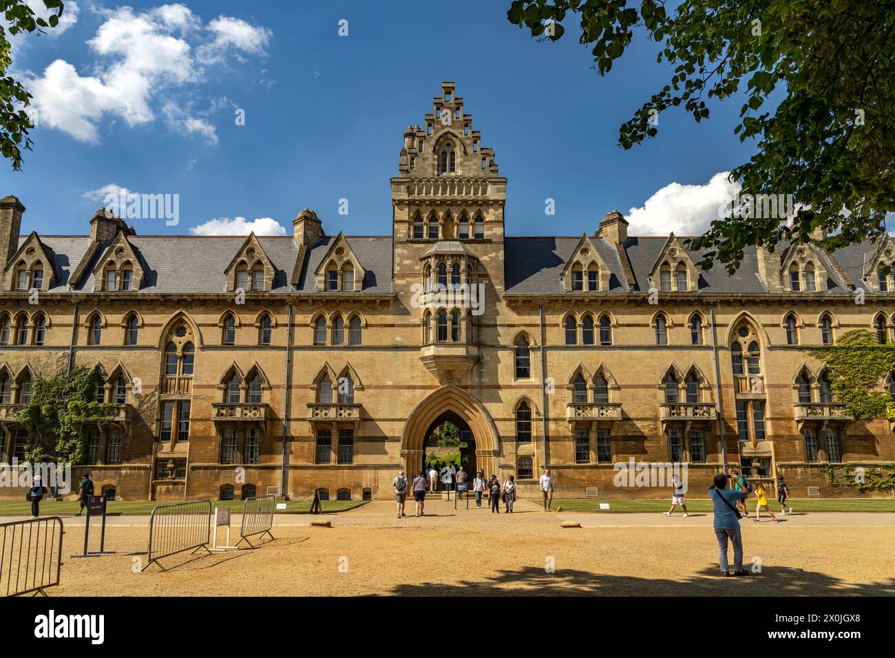Christ Church College, Oxford, Oxfordshire, Angleterre, Grande-Bretagne, Europe Banque D'Images