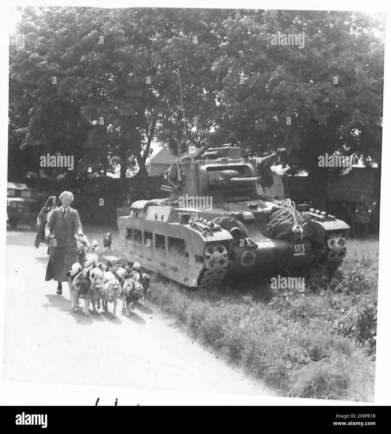Une scène matinale montre des membres de l'armée britannique participant à un exercice d'invasion simulée. Banque D'Images