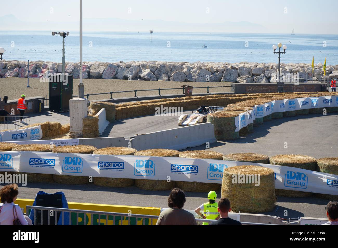 Grand Prix de Naples, Italie - salon de course, 14 avril 2024 - circuit Banque D'Images
