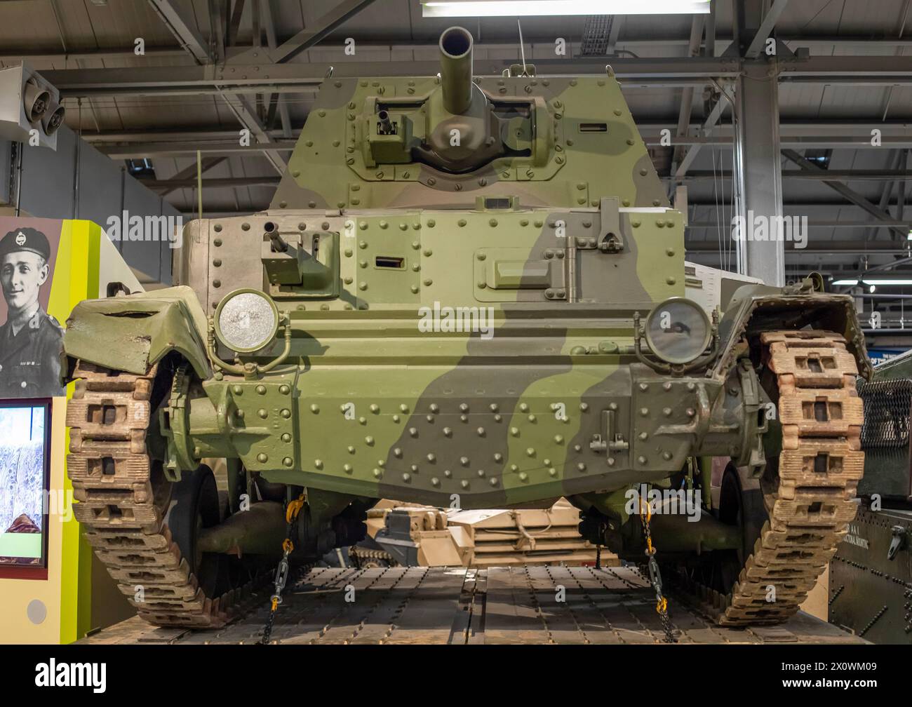 Musée Bovington Tank Banque D'Images