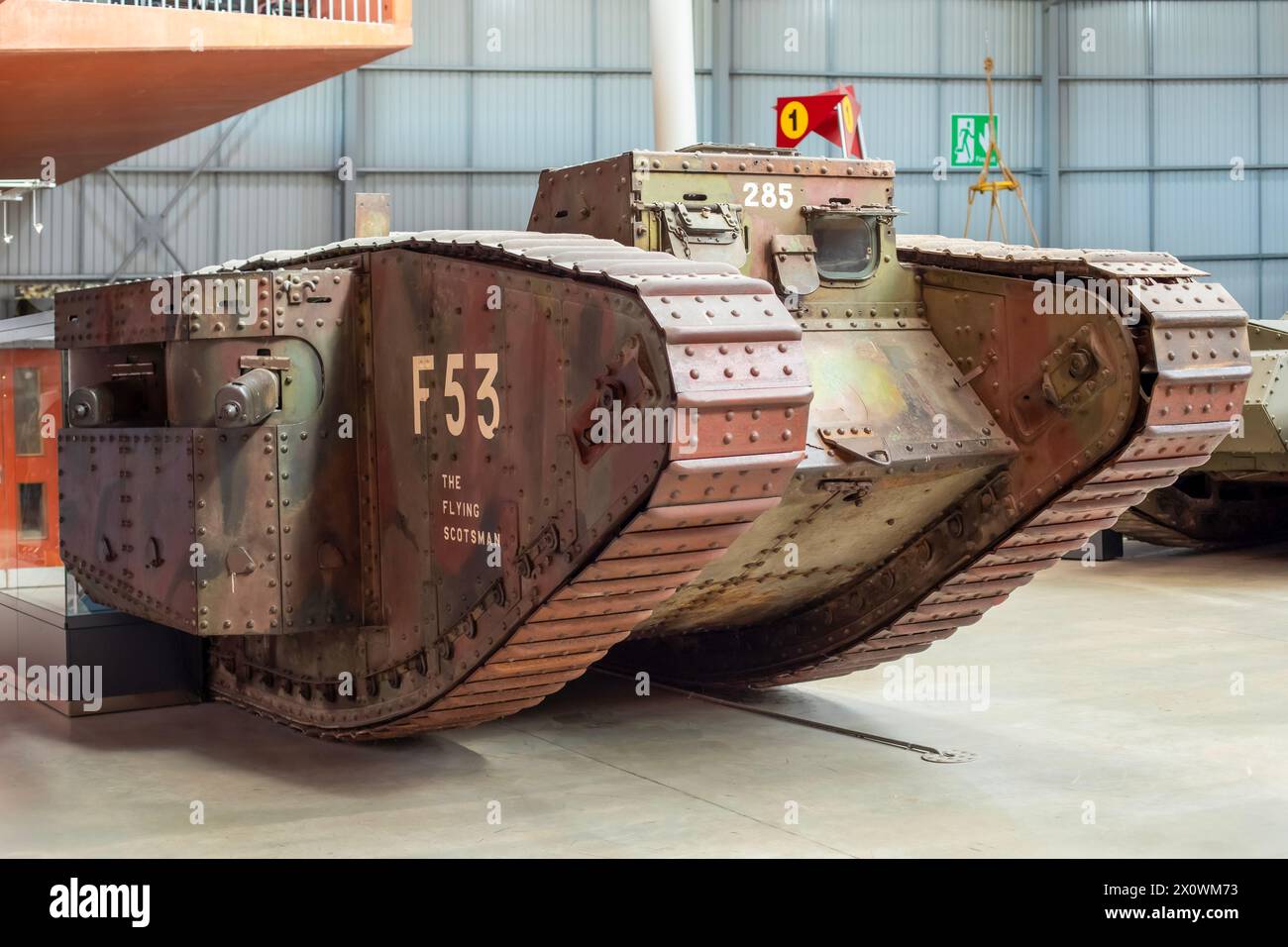 Musée Bovington Tank Banque D'Images