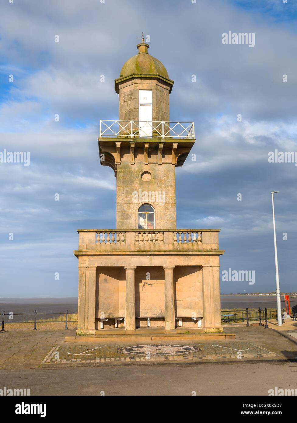 Phare inférieur à Fleetwood Banque D'Images