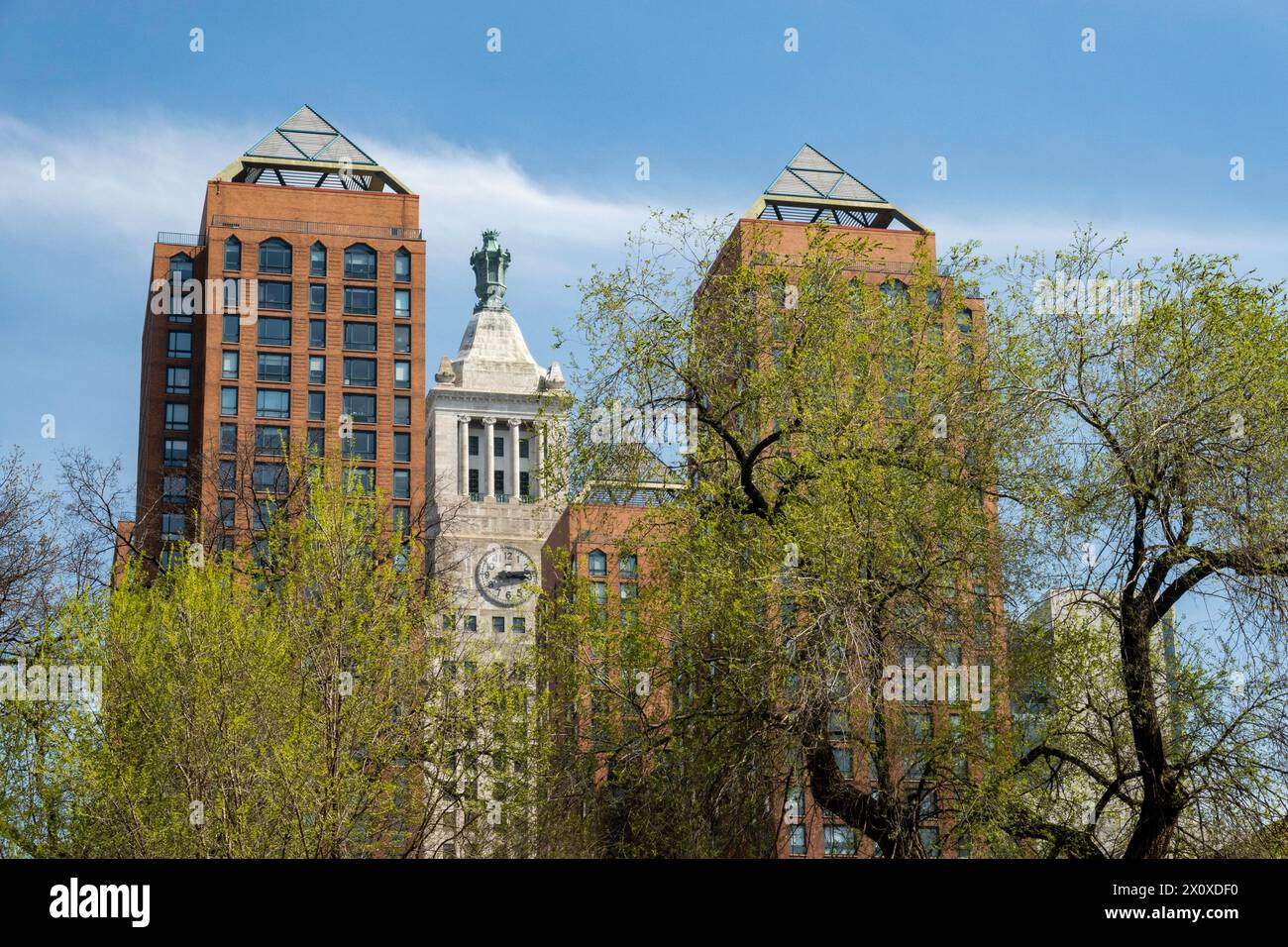 Printemps à Union Square Park, NYC, États-Unis, 2024 Banque D'Images