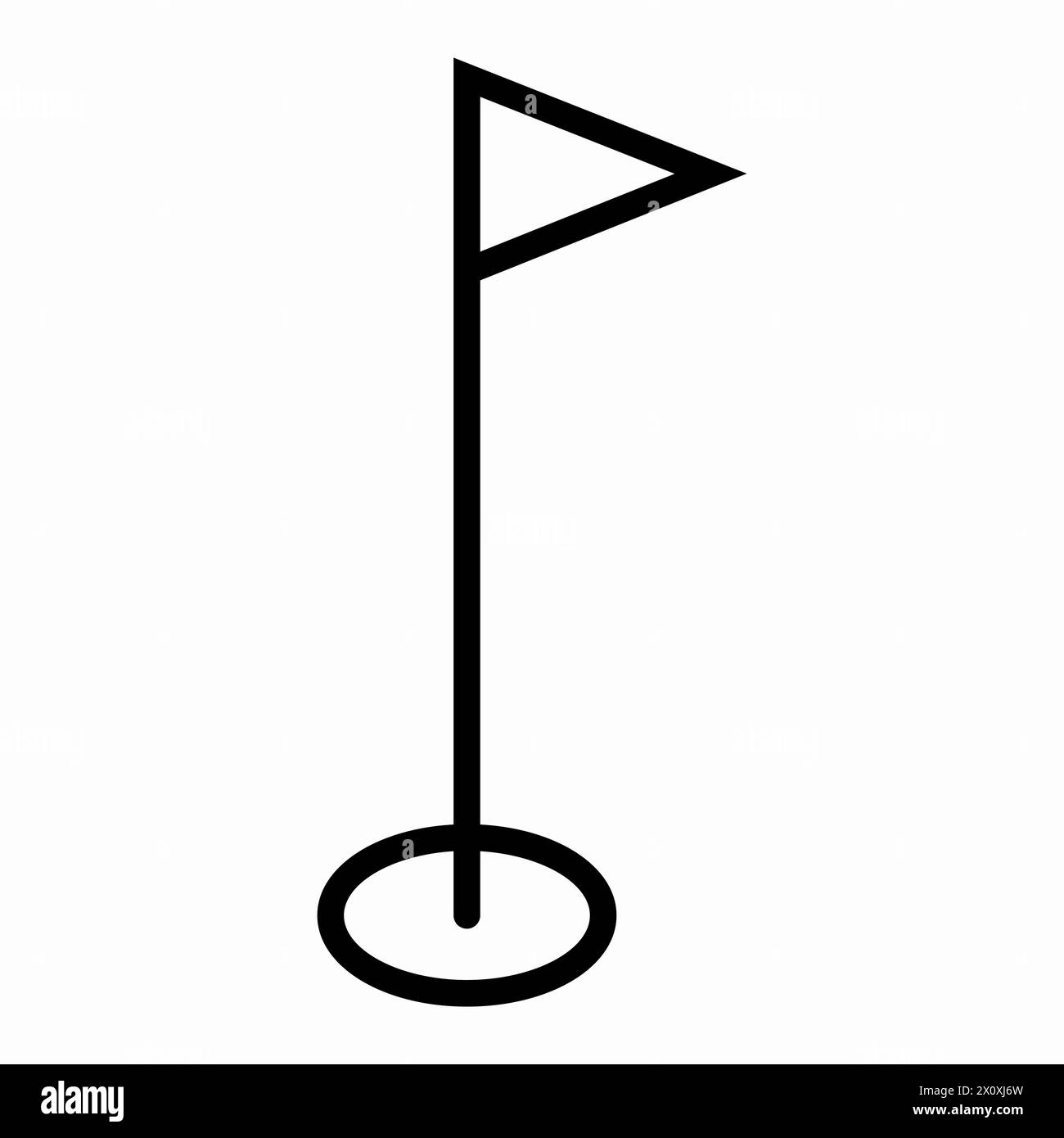 Icône de carte de l'épingle de localisation. Conception plate. Signe d'illustration vectorielle sur un fond blanc isolé. Illustration de Vecteur