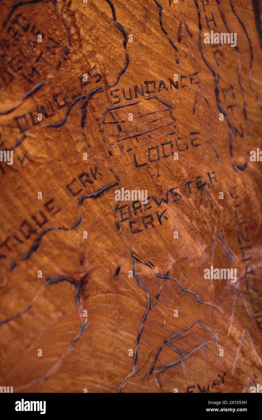 Sundance Lodge dans le parc national Banff est un joyau de l'arrière-pays de l'histoire locale de l'empaquetage des chevaux dans les Rocheuses Banque D'Images Sundance Lodge dans le parc national Banff est un joyau de l'arrière-pays de l'histoire locale de l'empaquetage des chevaux dans les Rocheuses Banque D'Images