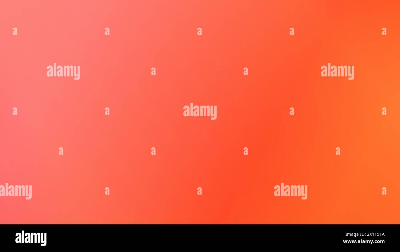 Dégradé de papier peint de couleur orange. Arrière-plan flou abstrait, pour les applications Web et mobiles, l'infographie d'entreprise et les médias sociaux. Illustration de Vecteur