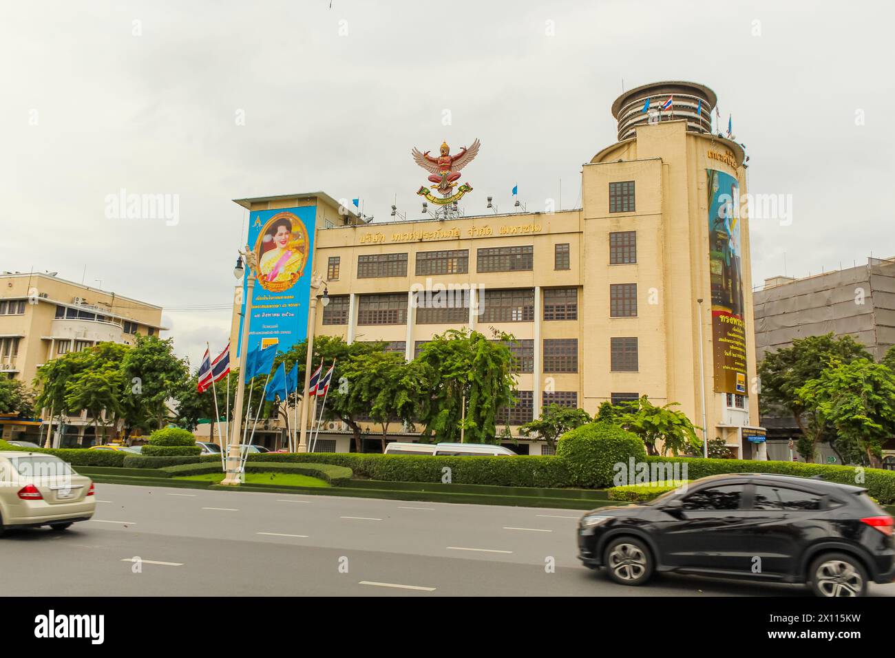 20 AOÛT 2019, BANGKOK, THAÏLANDE Street photo de l'hôpital Banque D'Images