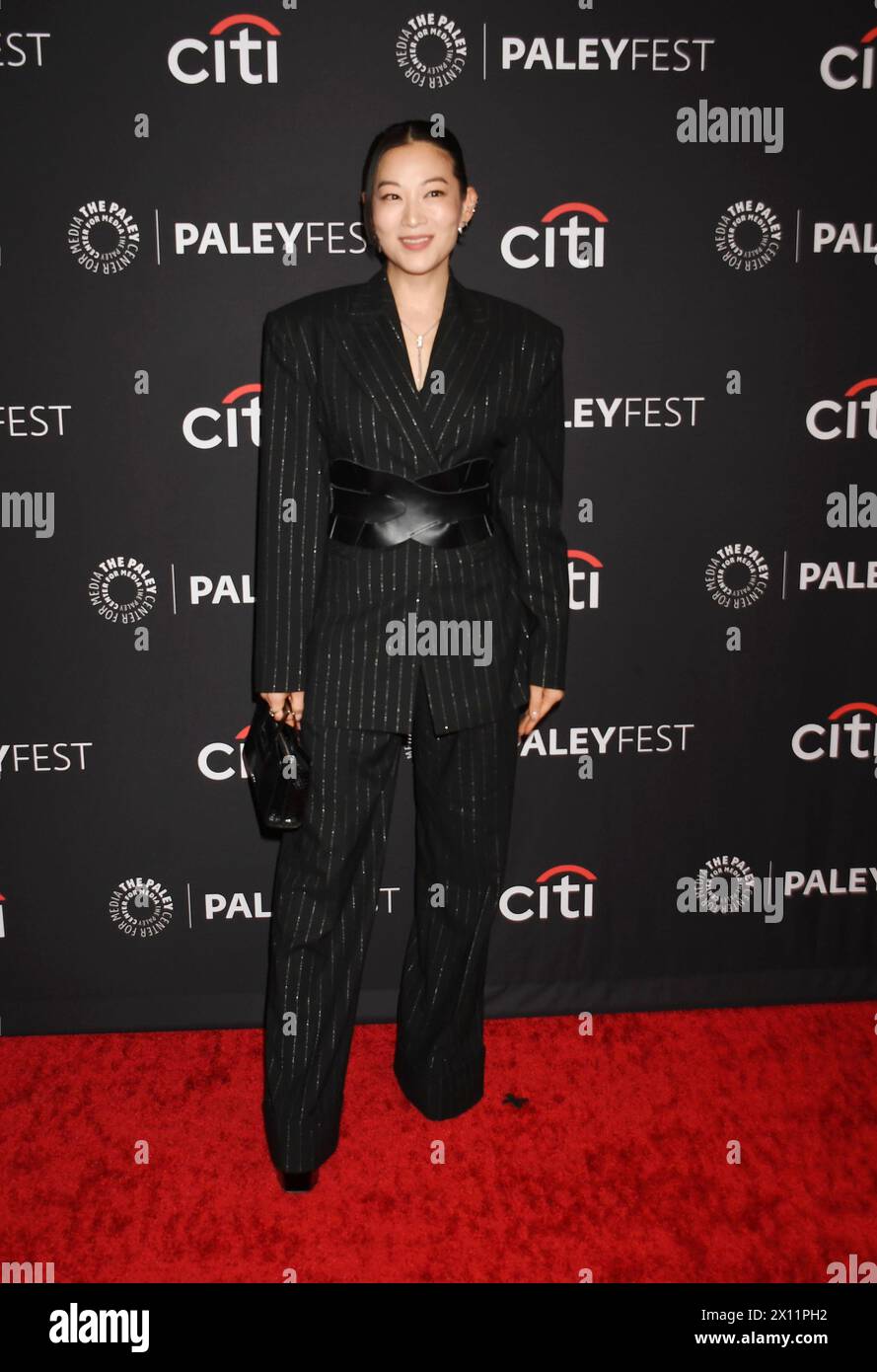 HOLLYWOOD, CALIFORNIE - 14 AVRIL : Arden Cho assiste au PaleyFest LA 2024 projection de 'Avatar : The Last Airbender' au Dolby Theatre le 14 avril 2024 Banque D'Images