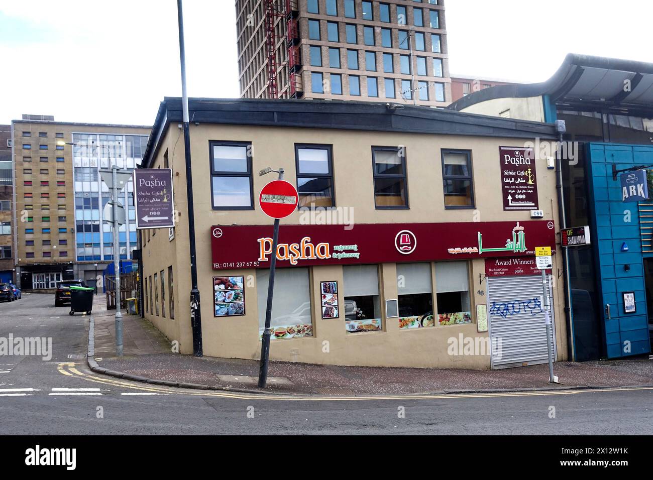 Pasha, Glasgow, Écosse, Royaume-Uni Banque D'Images
