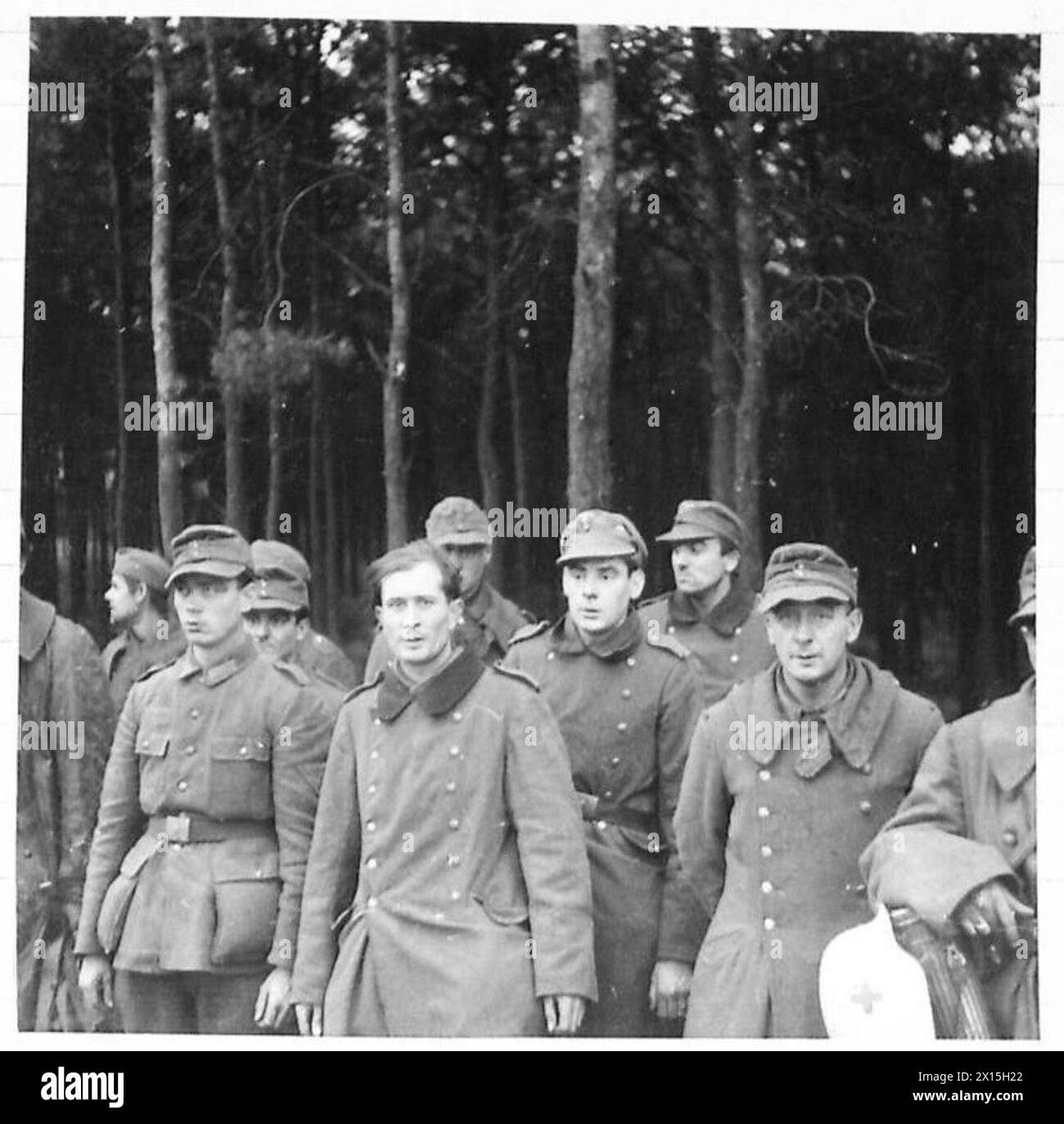 De 1944 à 1946, l'armée britannique, sous la direction du 21e groupe d'armées, mène des opérations dans le Nord-Ouest de l'Europe. Banque D'Images