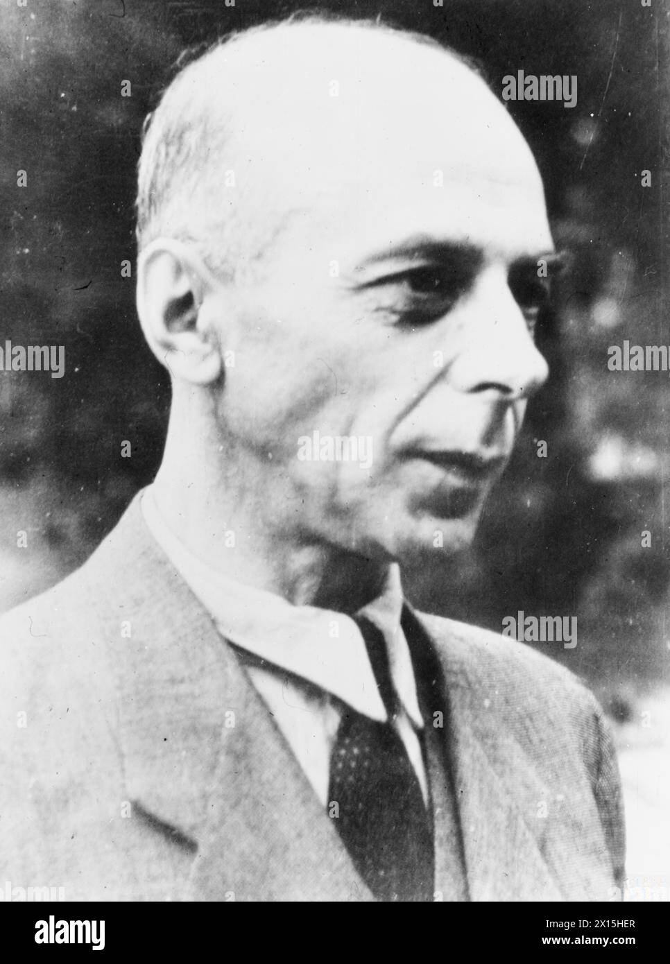 Portrait du général Tadeusz Bór-Komorowski, commandant en chef de l'Armée de l'intérieur polonaise, mouvement de résistance pendant le soulèvement de Varsovie, août à octobre 1944. Banque D'Images