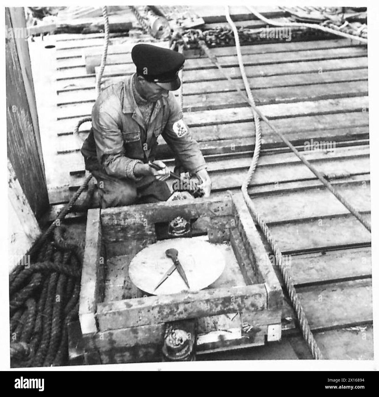 Un dynamomètre sur Swiss Roll est installé dans un coffret de protection pour les tests de mesure Banque D'Images