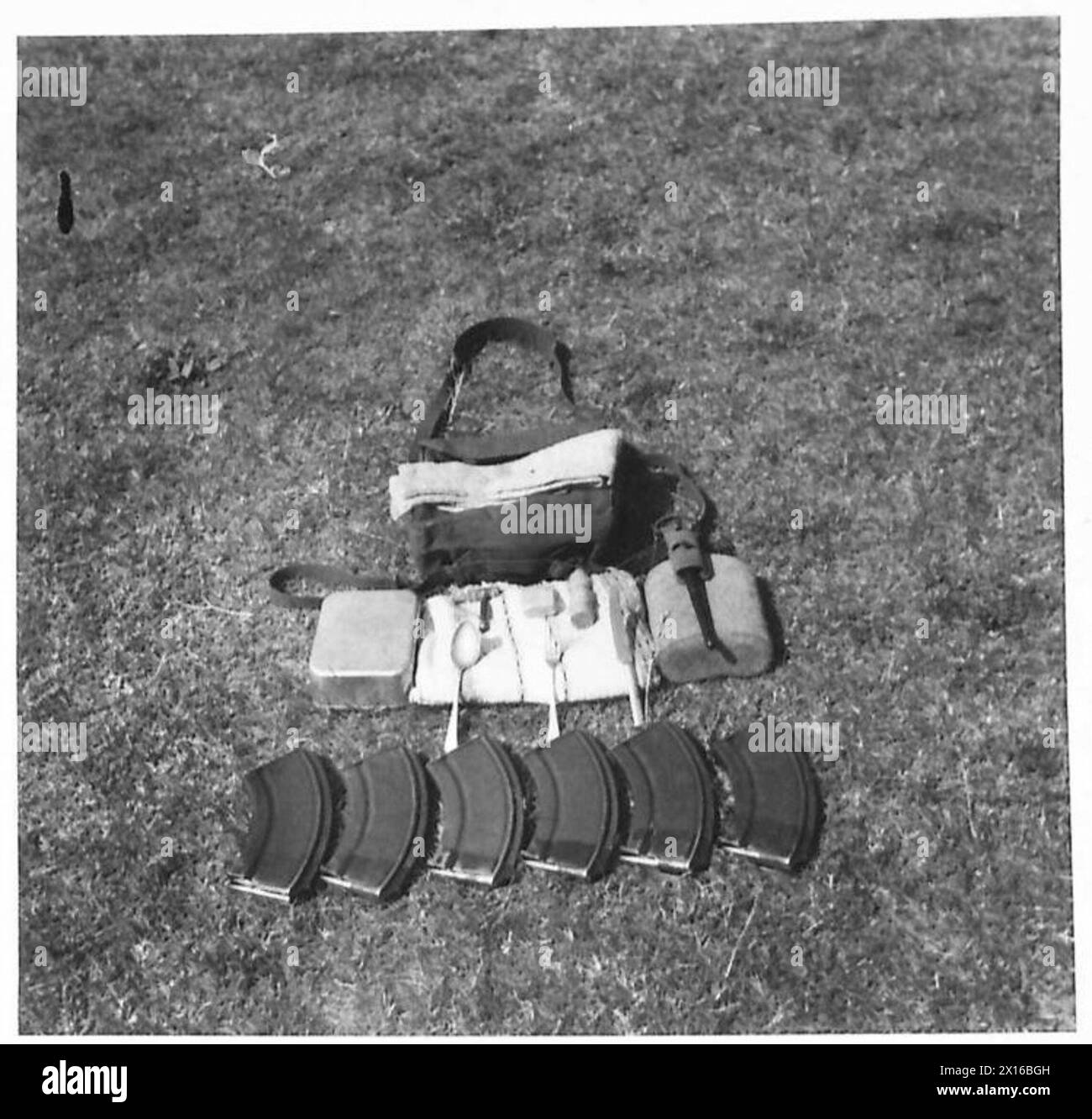 L'armée britannique a mis en œuvre un nouvel ordre de combat, établissant des formations révisées et des protocoles opérationnels pour l'infanterie et les unités blindées. Banque D'Images