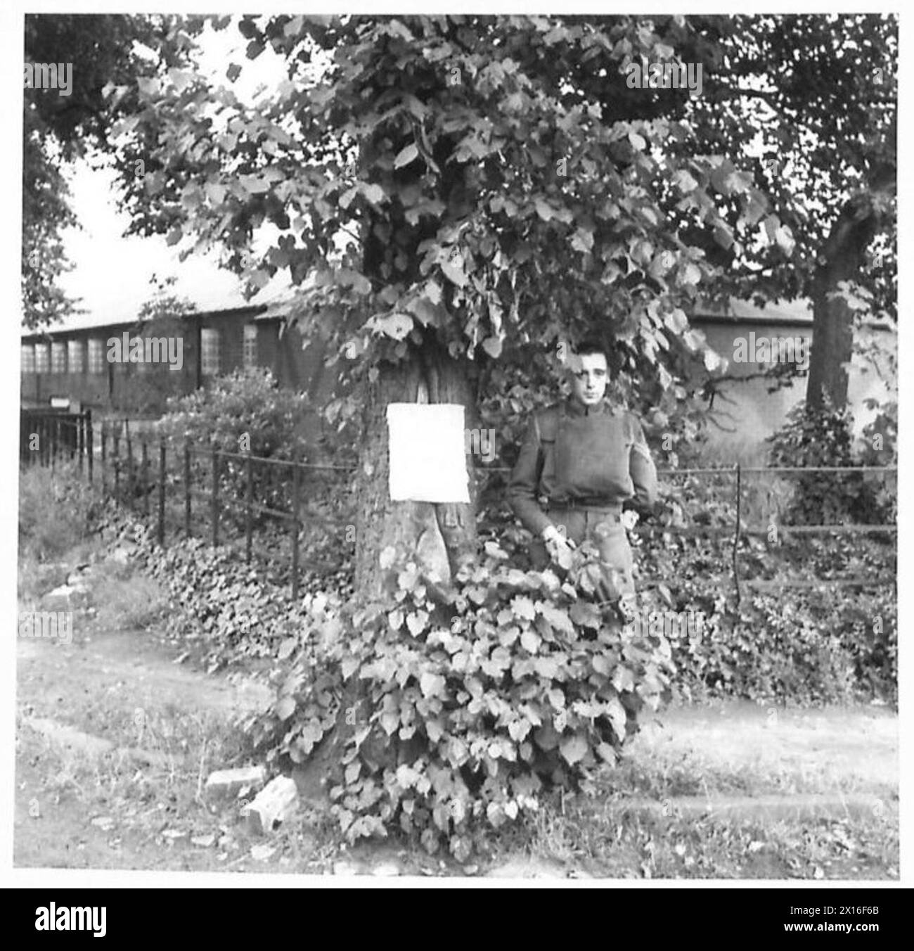 Les respirateurs sont recouverts d'un camouflage vert Uni pour la dissimulation, British Army. Banque D'Images