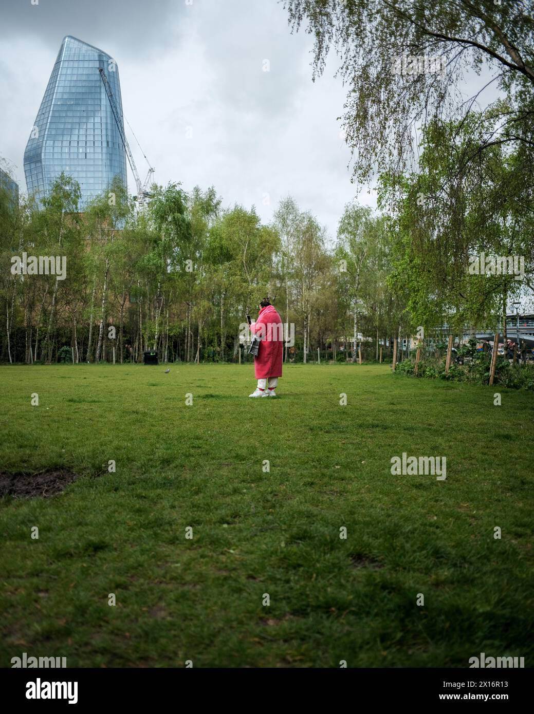 Street Fashion à Londres Banque D'Images