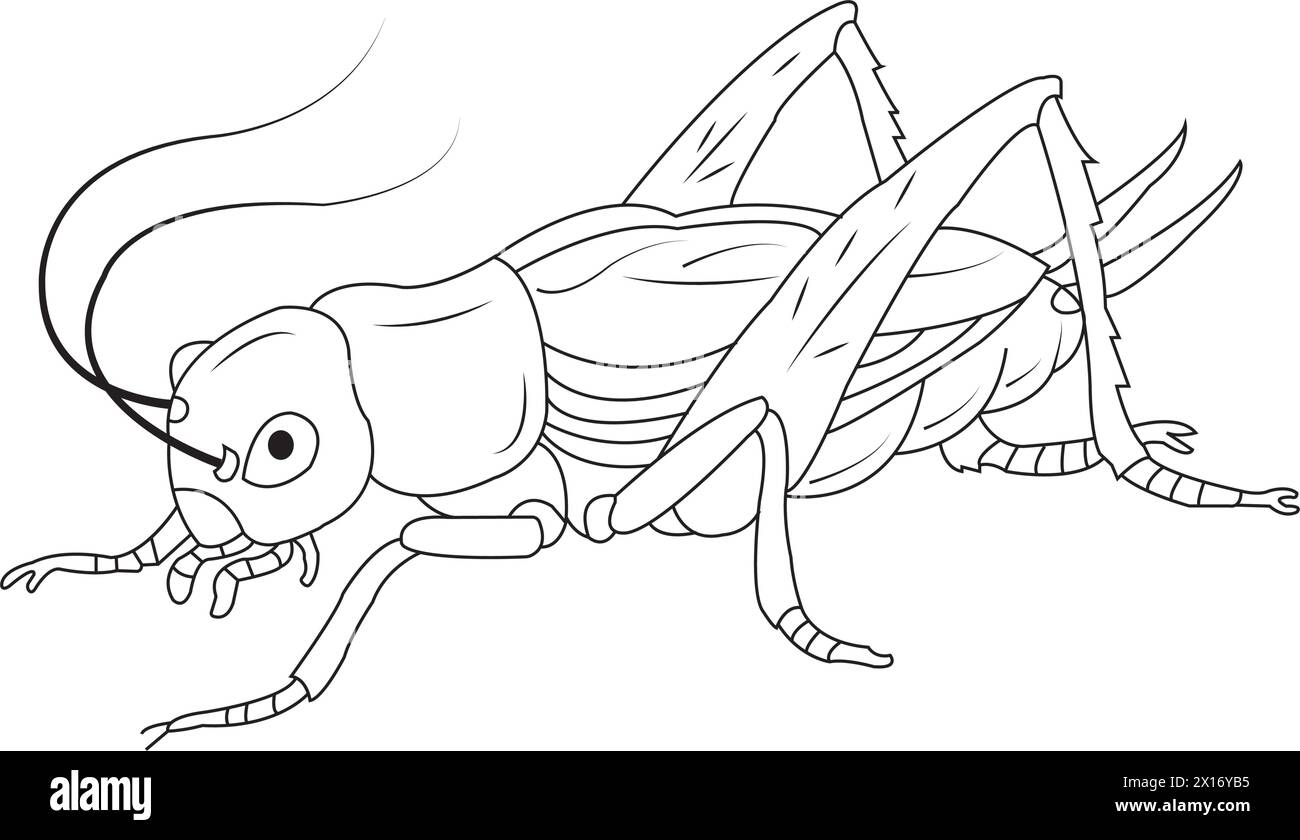 Icône de vecteur de cricket illustration conception simple Illustration de Vecteur