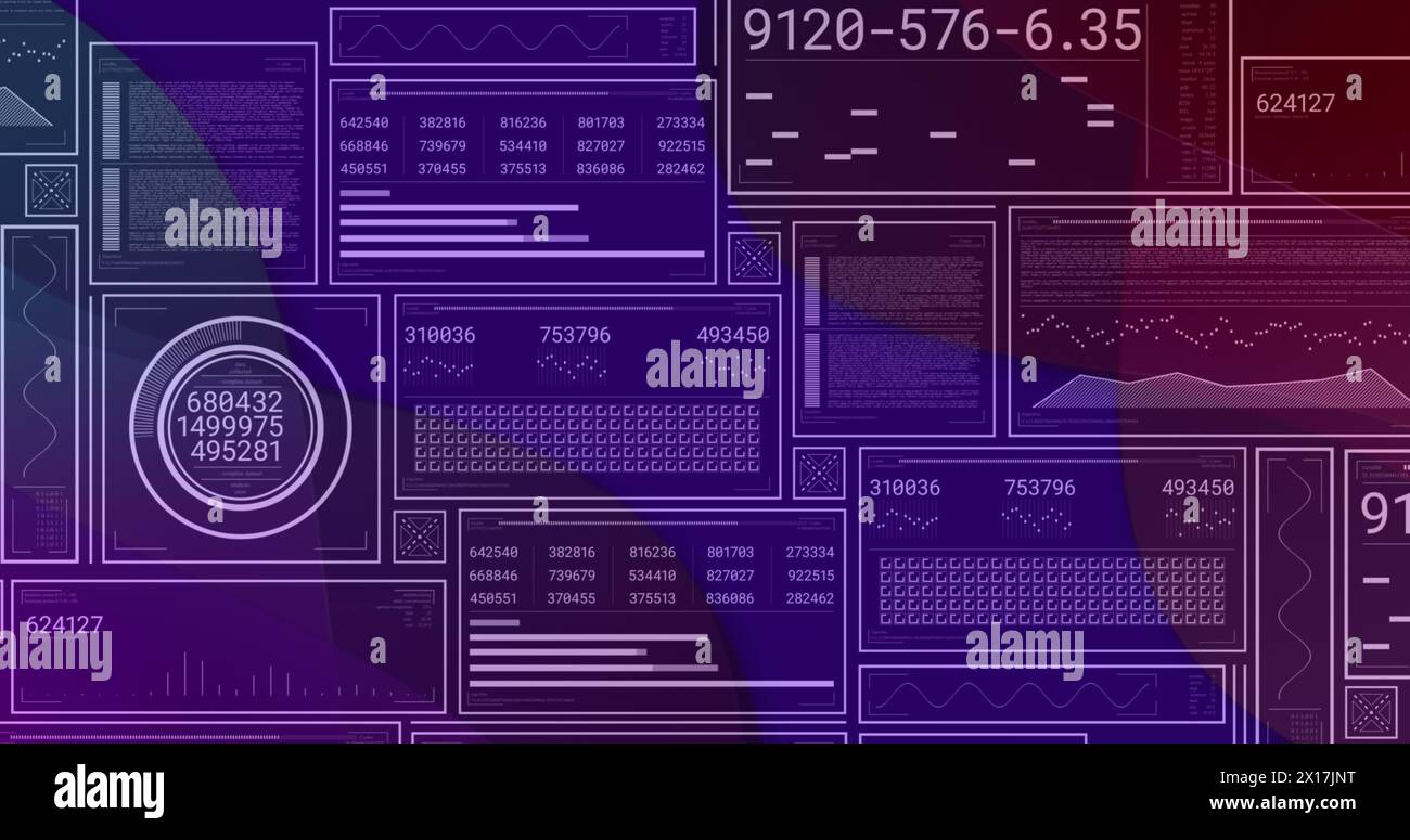 Composition du codage binaire du traitement de données médicales Banque D'Images