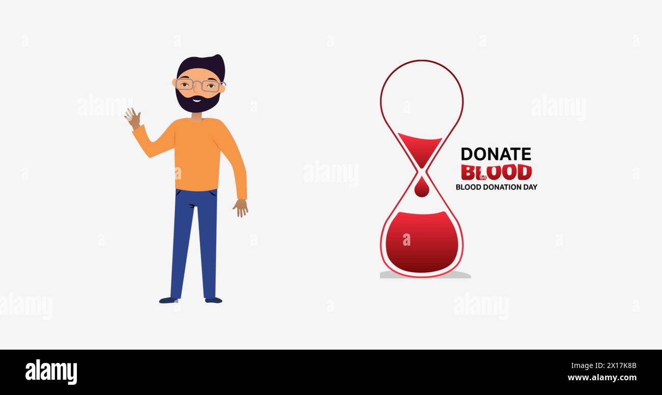 Image de donner du sang sur l'icône médicale sur fond blanc Banque D'Images