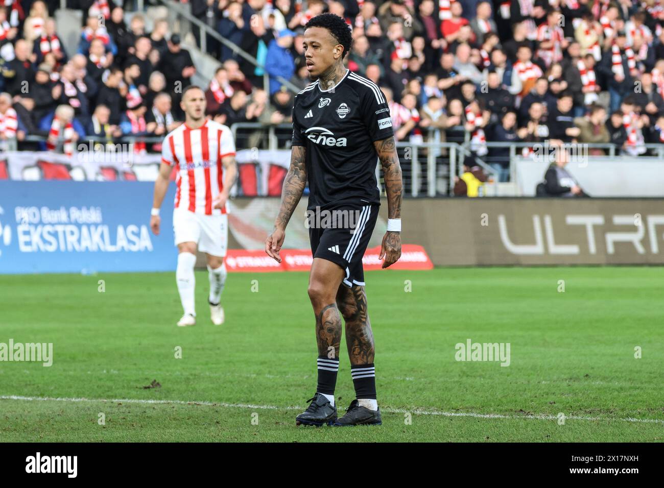 02.10.2024 Cracovie (Cracovie) Pologne, Football, PKO BP Ekstraklasa, 2023/2024, Cracovie - Radomiak Radom op : Luizao Banque D'Images