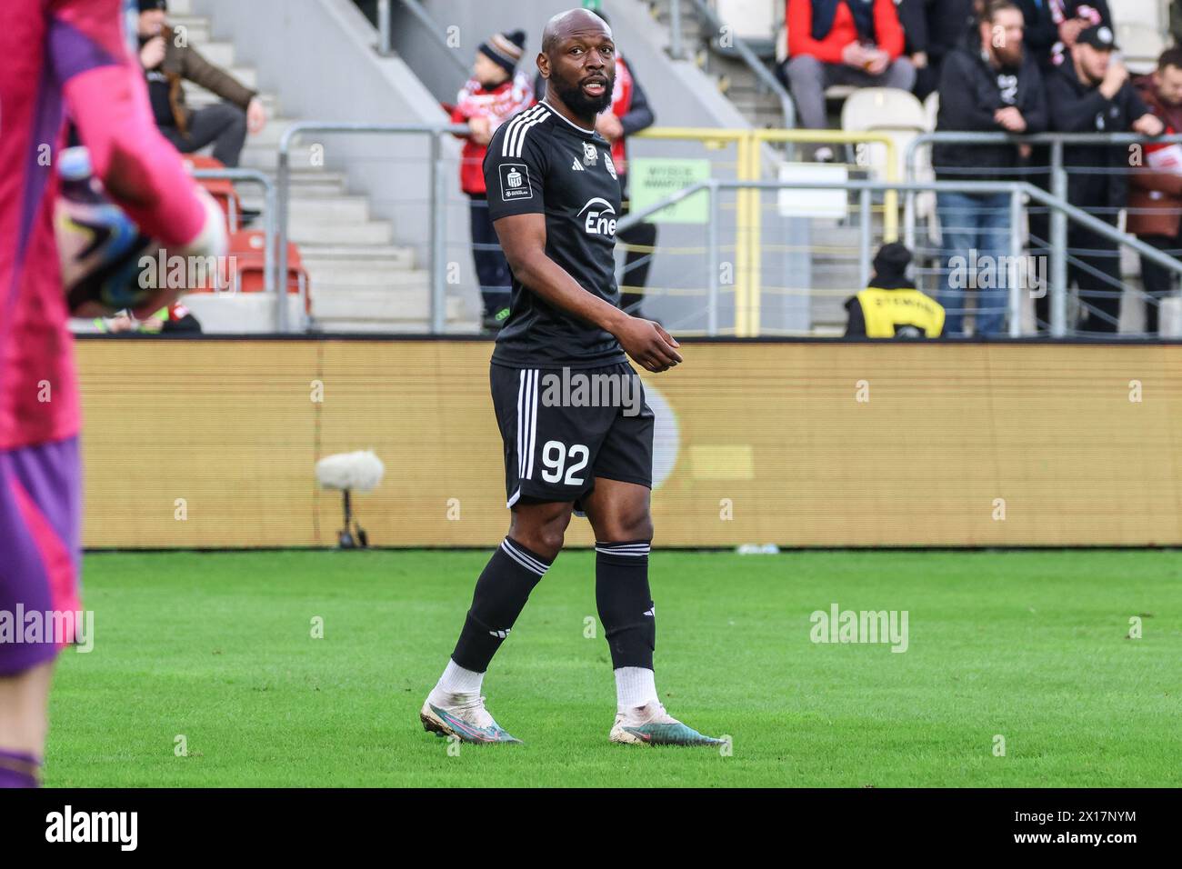 02.10.2024 Cracovie (Cracovie) Pologne, Football, PKO BP Ekstraklasa, 2023/2024, Cracovie - Radomiak Radom op : Mike Cestor Banque D'Images