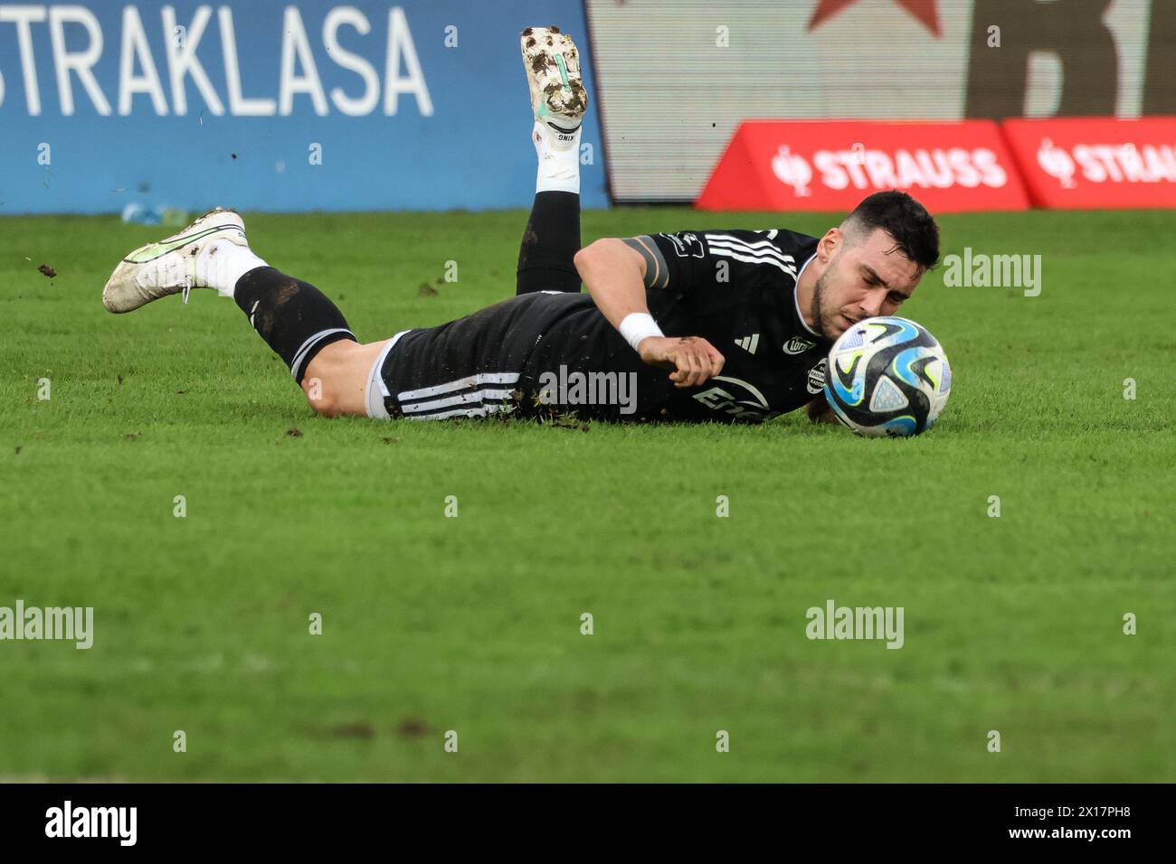 02.10.2024 Cracovie (Cracovie) Pologne, Football, PKO BP Ekstraklasa, 2023/2024, Cracovie - Radomiak Radom op: Banque D'Images