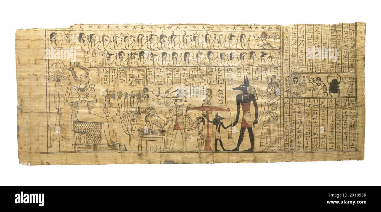 livre-des-morts-papyrus-psicostasia-ou-pes-e-de-l-me-anubis-le