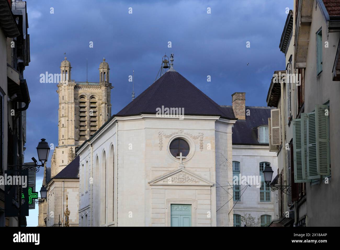 Musée d'art cite du vitrail, derrière la cathédrale Saint-Pierre Saint-Paul, centre ville de Troyes, département de l'aube, région Grand est, France Banque D'Images