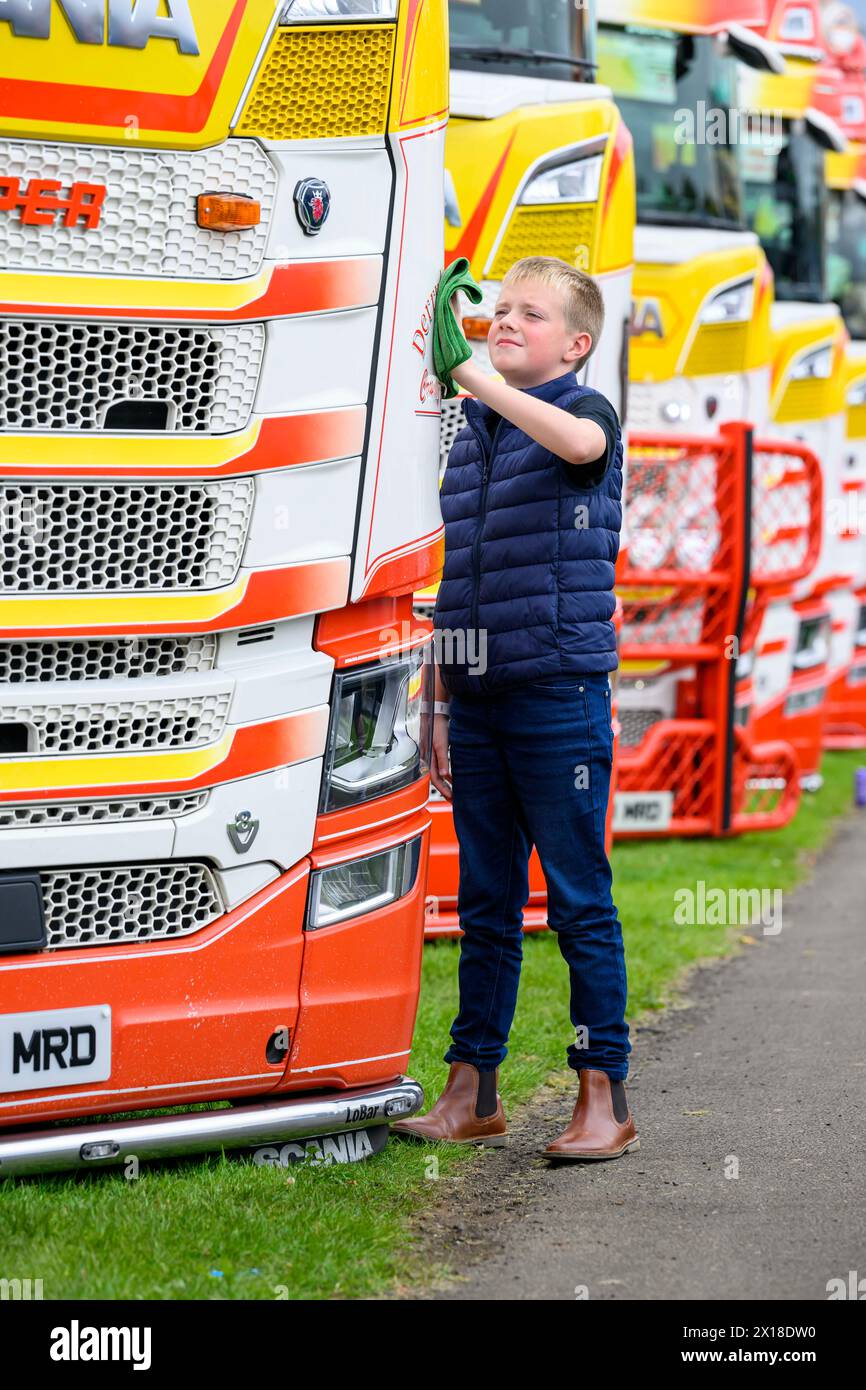Truckfest Scotland Highland Centre Banque D'Images