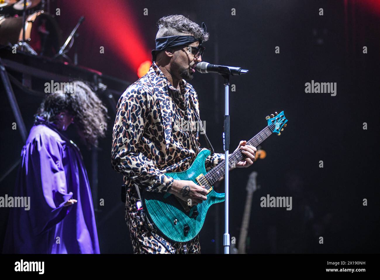 Dante Spinetta : visite de la Funk latine 2023 Banque D'Images